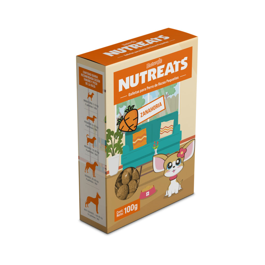 Nutreats mini galletas zanahoria