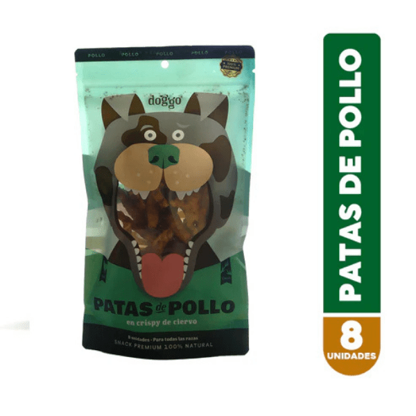 Snack Doggo para Perros Patas de Pollo Crispy